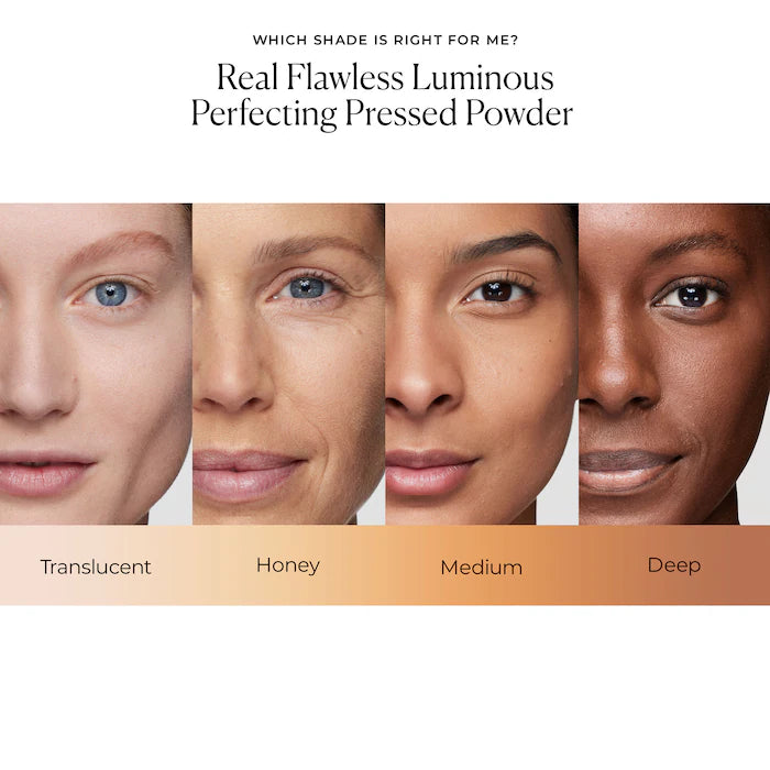 Laura Mercier - Real Flawless Luminous Perfecting Talc-Free Pressed Powder - Enhances Radiance®