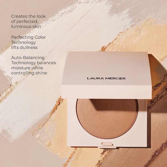 Laura Mercier - Real Flawless Luminous Perfecting Talc-Free Pressed Powder - Enhances Radiance®