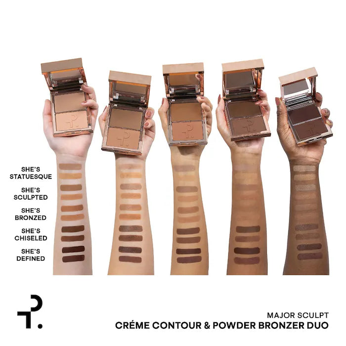 PATRICK TA® Major Sculpt Crème Contour & Powder Bronzer Duo