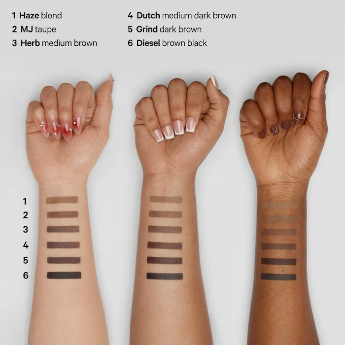 قلم الحواجب المقاوم للماء من MILK MAKEUP KUSH Brow Shadow Stick®