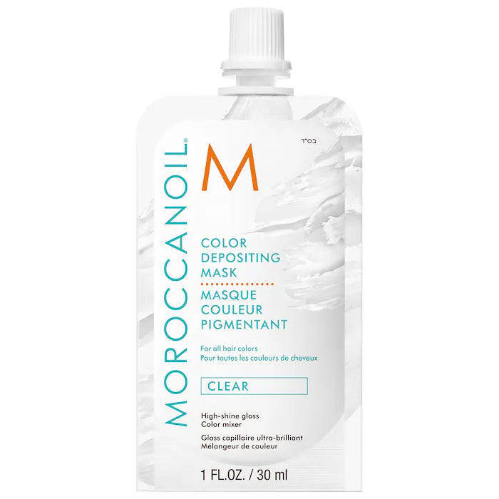 Moroccanoil® High Gloss Shine Color Depositing Mask in Clear