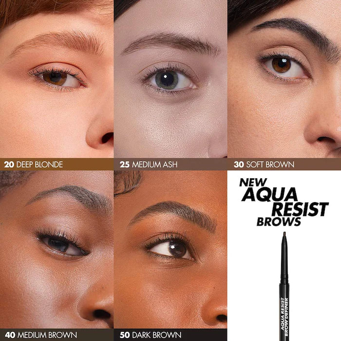 قلم تحديد الحواجب Aqua Resist المقاوم للماء من MAKE UP FOR EVER®