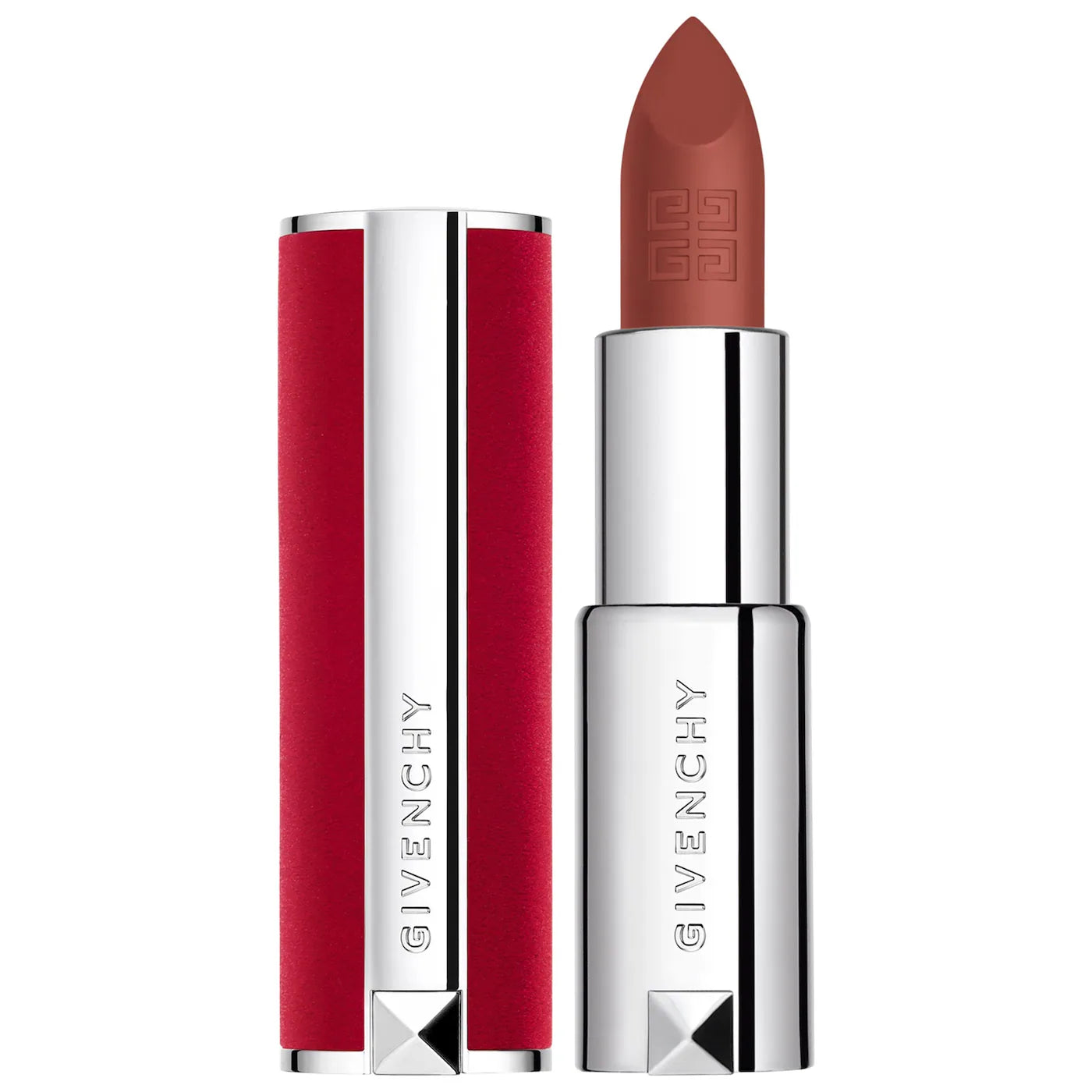 جيفنشي - أحمر شفاه Le Rouge Deep Velvet Matte - لون مكثف ونهاية مخملية غير لامعة®