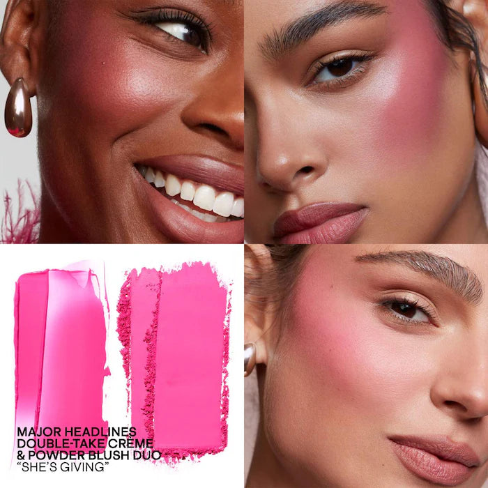 PATRICK TA® Major Headlines Double-Take Crème &amp; Powder Blush Duo