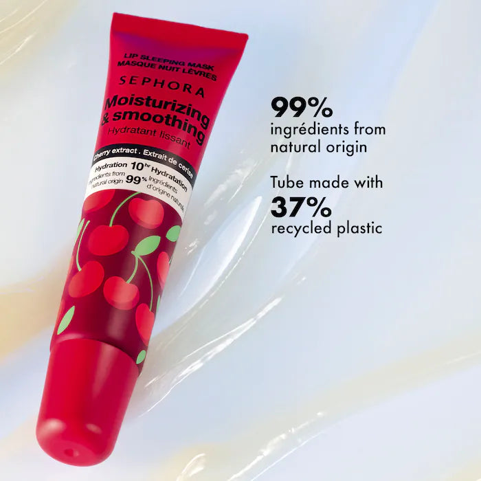 SEPHORA COLLECTION מסיכת שינה מזינה לשפתיים ב-Cherry + Vanilla®