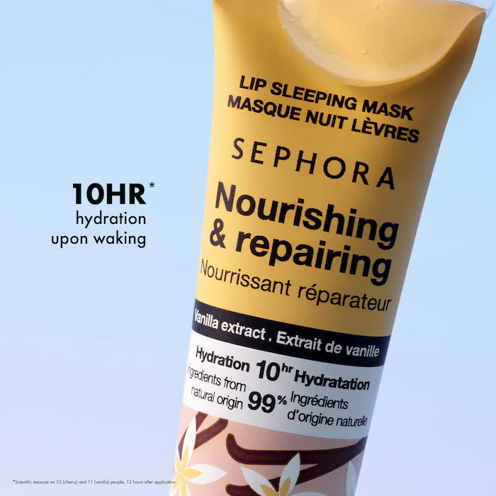 SEPHORA COLLECTION מסיכת שינה מזינה לשפתיים ב-Cherry + Vanilla®