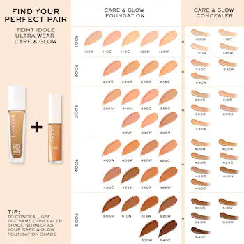 Lancôme - Care and Glow Serum Concealer - Hydrating with Hyaluronic Acid®