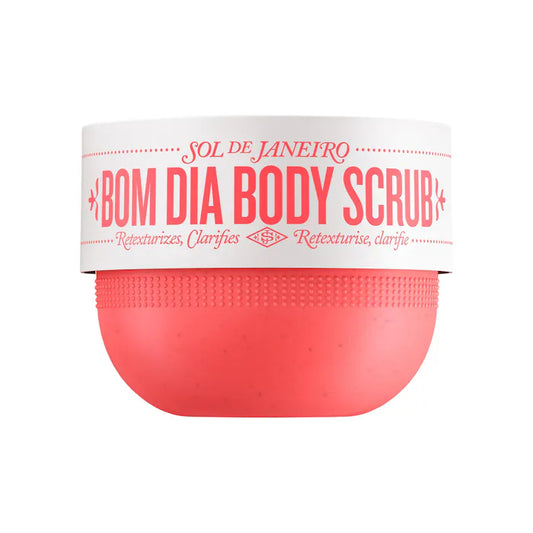 Sol de Janeiro® Bom Dia Scrub גוף 10% AHA BHA Returfacing Complex + זרעי Maracujá מרוסקים