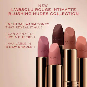 Lancôme - L'Absolu Rouge Intimatte Buildable Soft Matte Lipstick®