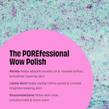 بودرة تقشير المسام WOW Polish Pore Exfoliating Powder® من شركة Benefit Cosmetics