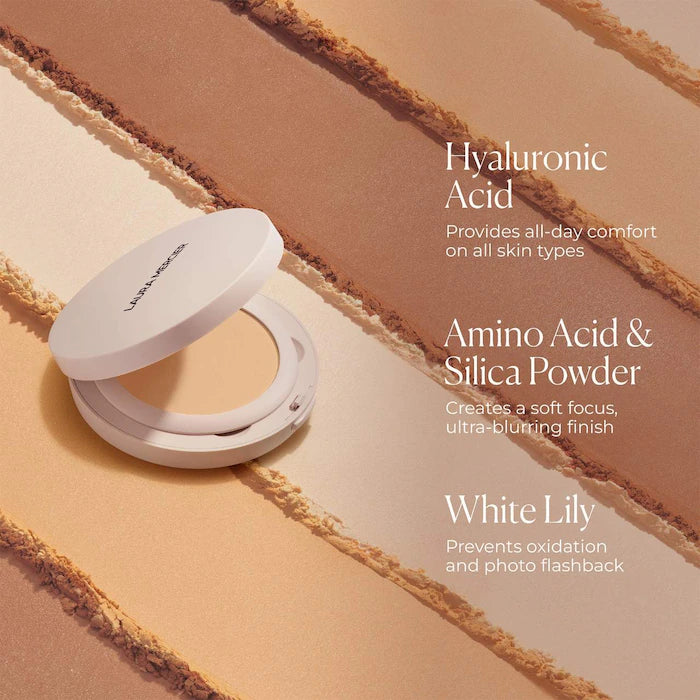 Laura Mercier - Ultra-Blur Talc-Free Waterproof Translucent Pressed Setting Powder - Enhances Radiance®