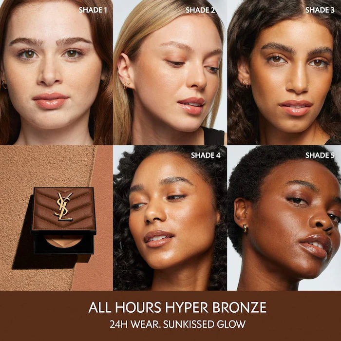 برونزر All Hours 24H Hyper Sunkissed Glow Bronzer من Yves Saint Laurent – ​​Radiant Perfection®