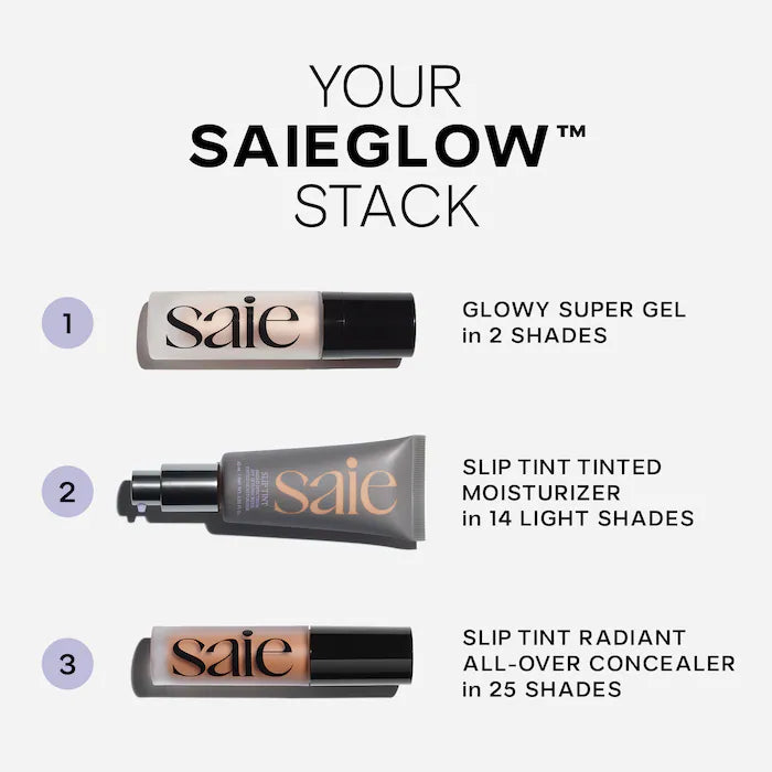 كريم إخفاء العيوب Saie® Slip Tint Radiant All-Over Concealer مع النياسيناميد