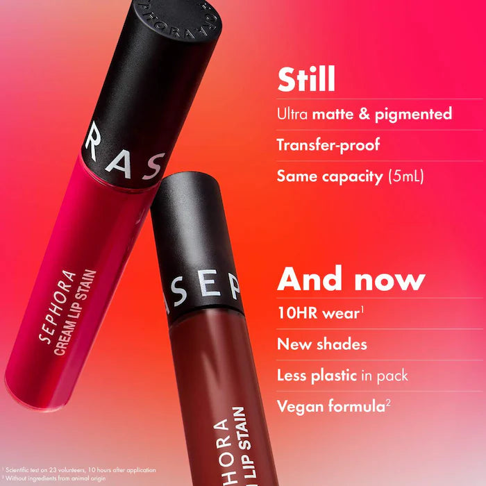 SEPHORA COLLECTION Cream Lip Stain 10HR Liquid Lipstick®