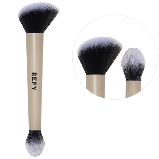 REFY Dual Ended Complexion Brush - Makeup Essential®