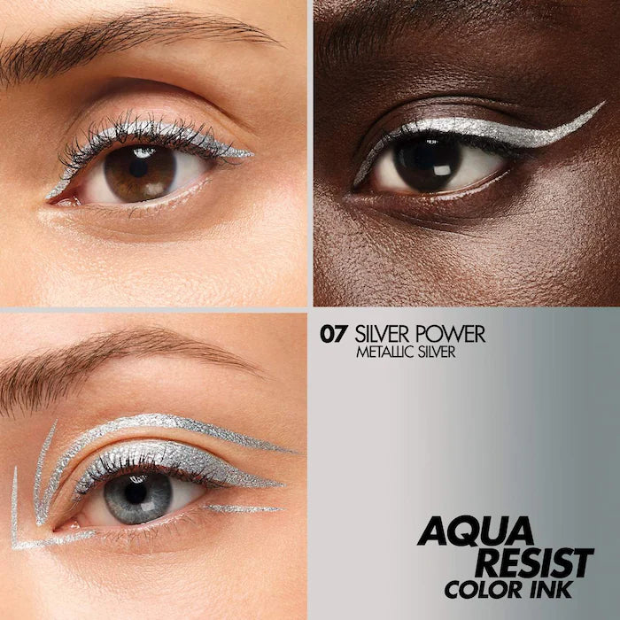 محدد عيون سائل مقاوم للماء من MAKE UP FOR EVER® Aqua Resist Color Ink يدوم 24 ساعة