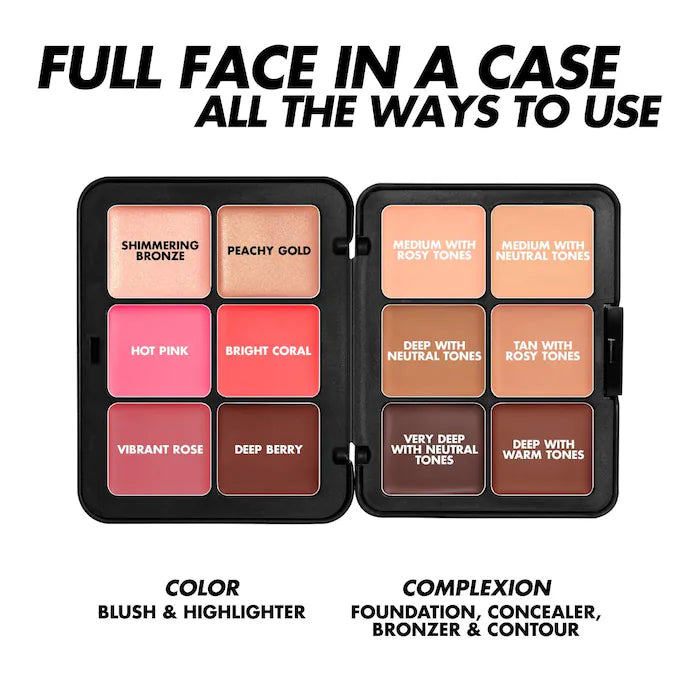 MAKE UP FOR EVER HD Skin Face Essentials – Longwear Full Face Cream Palette