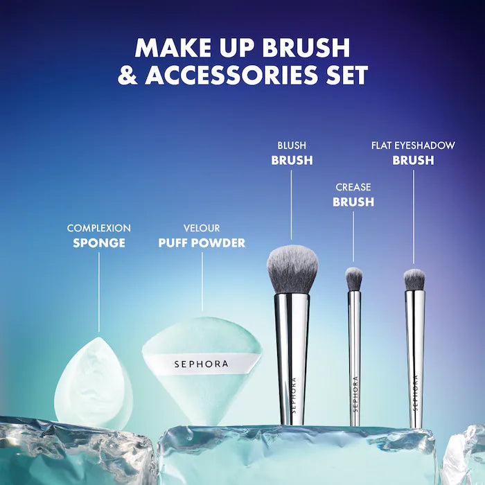 SEPHORA COLLECTION® Makeup Brushes & Accessories Set