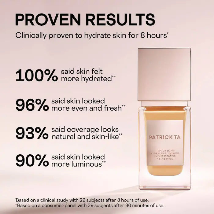 PATRICK TA® Major Skin Hydra-Luxe Luminous Skin Perfecting Foundation