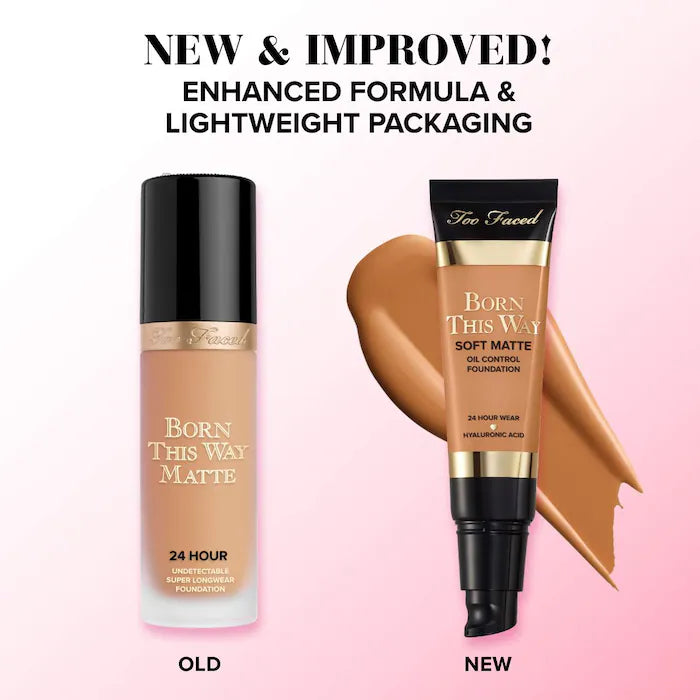 Too Faced Born This Way Soft Matte Foundation – Full Coverage®