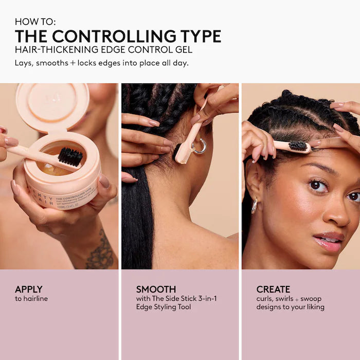 Fenty Beauty by Rihanna - The Controlling Type Hair-Thickening Edge Control Gel for Strong, Defined Edges®