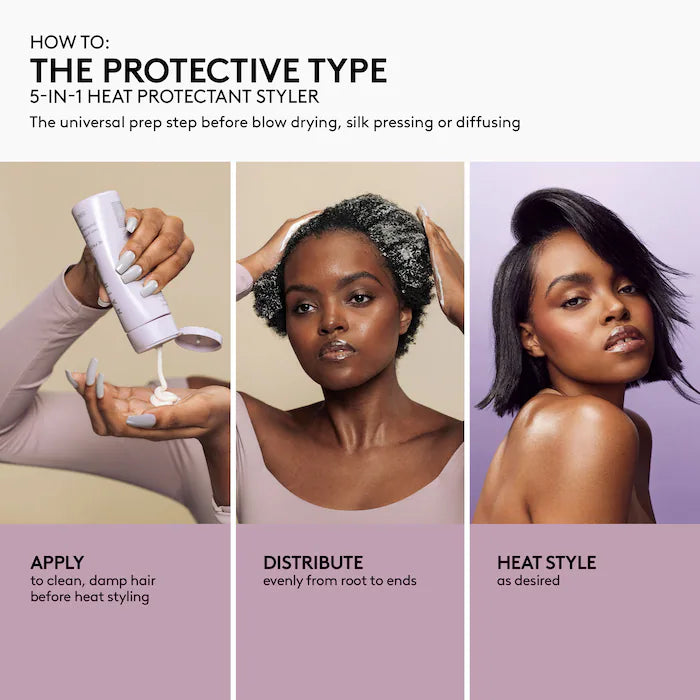 Fenty Beauty - The Protective Type 5-in-1 Heat Protectant Styling Cream®