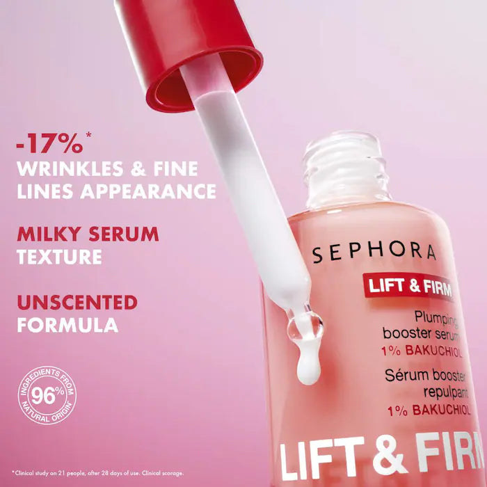 SEPHORA COLLECTION® Lift &amp; Firm - סרום בוסטר שופע עם בקוצ'יול