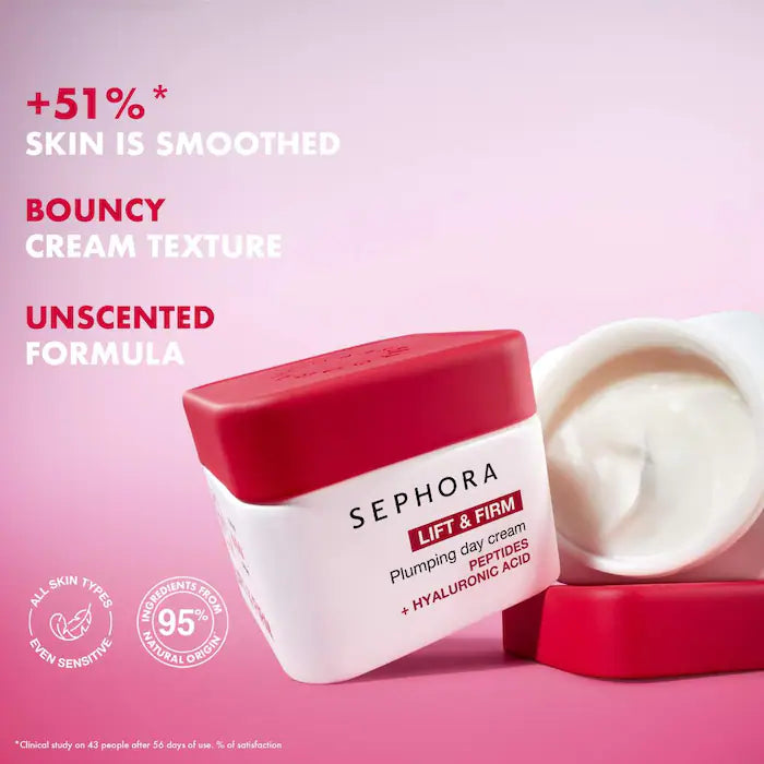 SEPHORA COLLECTION® Lift &amp; Firm - קרם יום שופע עם פפטידים + חומצה היאלורונית