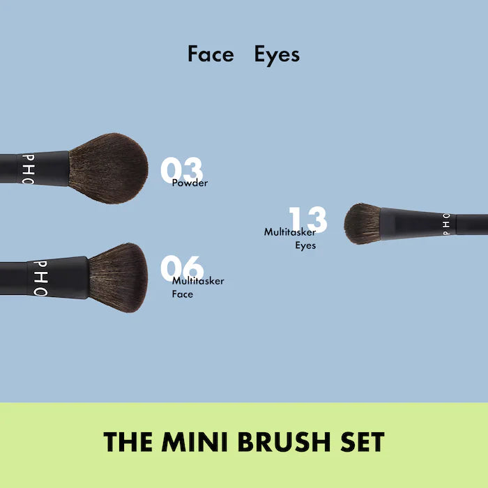 SEPHORA COLLECTION Mini Face and Eye Brush Set®