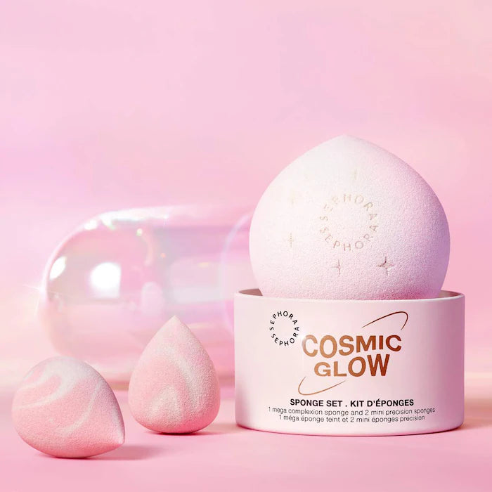 مجموعة اسفنجات المكياج Cosmic Glow من مجموعة سيفورا®