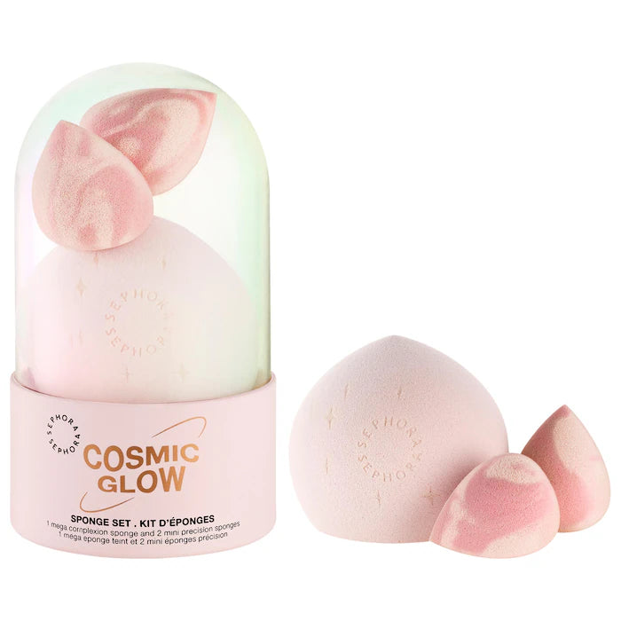 مجموعة اسفنجات المكياج Cosmic Glow من مجموعة سيفورا®