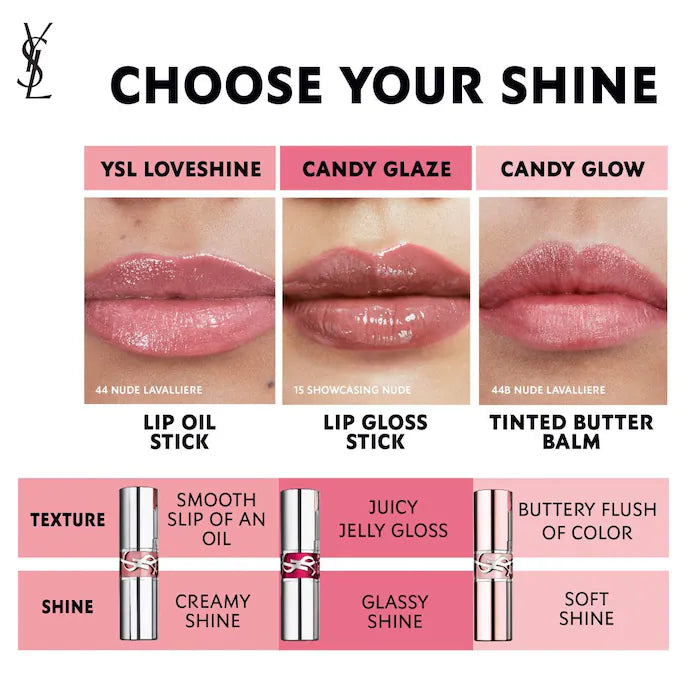 Yves Saint Laurent Candy Glaze Lip Gloss Stick – Glossy Hydration®