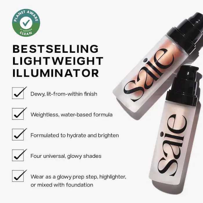 Saie® Glowy Super Gel Lightweight Dewy Multipurpose Illuminator