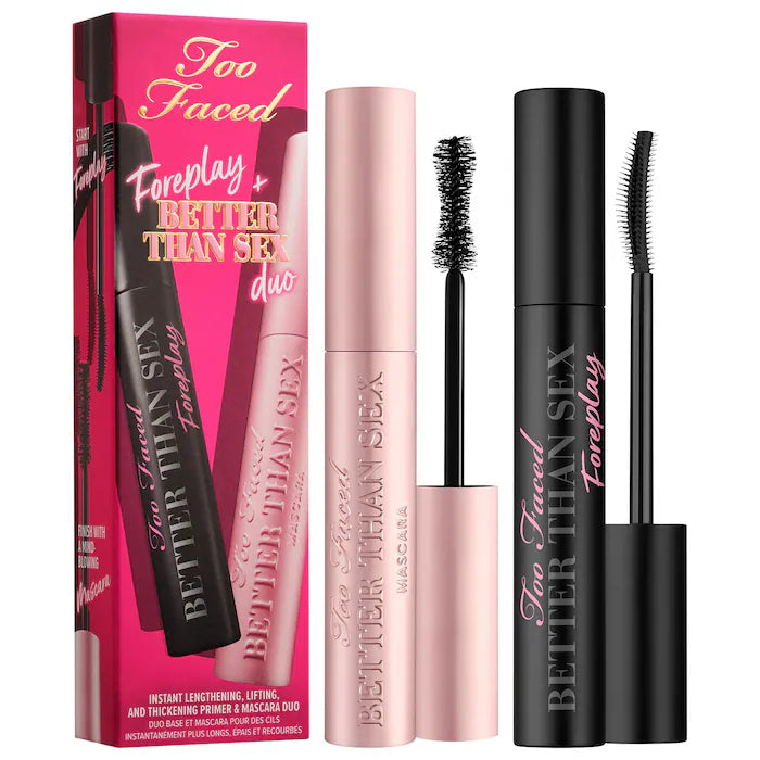 Too Faced Foreplay + Better Than Sex Primer & Mascara Duo – Ultimate Lash Enhancement Set®