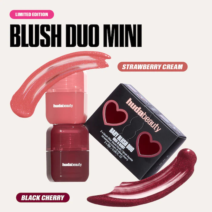 HUDA BEAUTY Mini Baby Blush Duo Set®