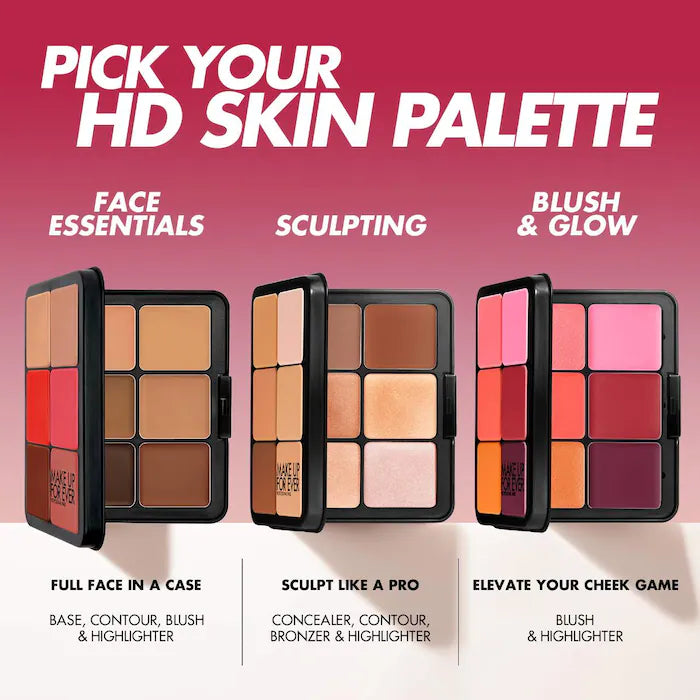 MAKE UP FOR EVER® HD Skin Blush & Glow Longwear Cream Face Palette