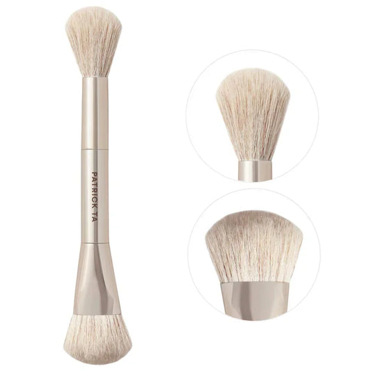 PATRICK TA® Dual-Ended Precision Blush Brush