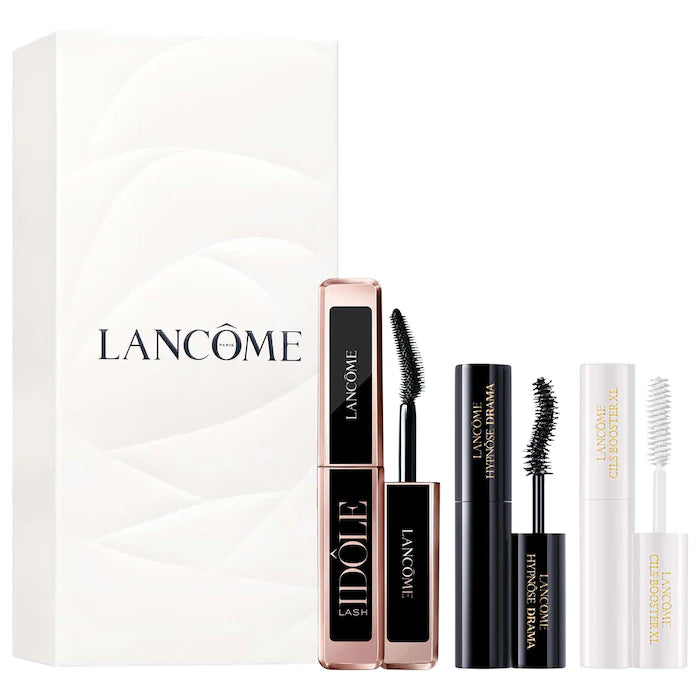 مجموعة هدايا ماسكارا Glam Lashes On-The-Go Mini من Lancôme - 3 ماسكارا صغيرة®